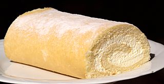 Zitronenroulade